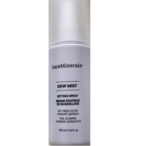 BareMinerals Dew Mist Setting Spray Fresh Glowing Skin Hydrate 100 ml (3.4oz)